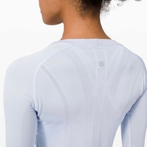 LuluLemon swiftly tech long sleeve in Daydream
